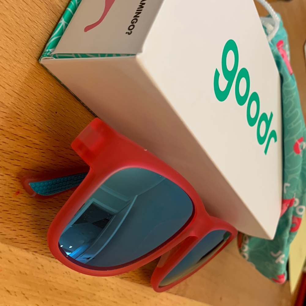 Goodr BFG pink flamingo sunglasses
